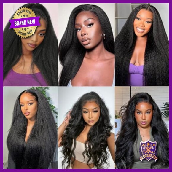 Kinky Straight Human Hair Bundles 14 16 18 Inch Brazilian Virgin Hair main image 5